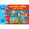 Puzzle poezii - nursery rhyme four in a box -