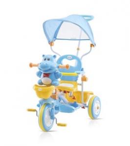 Tricicleta copii cu copertina HIPPO  - TRKH01203BL