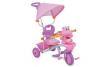 Tricicleta copii cu copertina baby mix oc-hr110c roz
