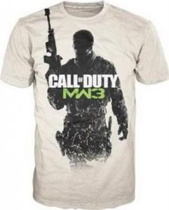 Tricou Call Of Duty Modern Warfare 3 Logo Plus Gunner Sand Marime M - VG20802