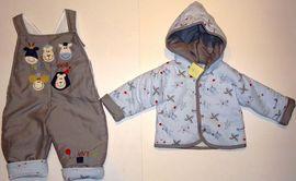 Set haine iarna bebelusi Funny Zoo