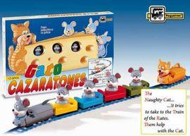 Trenulet electric Gato Cazaratones, pisica prinde soriceii - JDLSE8412514020061