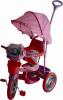Tricicleta copii cu copertina 107a2 roz  - myk373
