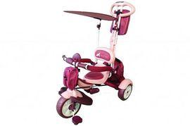 Tricicleta Pentru Copii Happy Trip KR03B Roz - MYK00004095