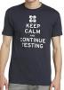 Tricou Portal 2 Keep Calm And Continue Testing Marime M - VG20931