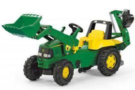 Tractor Cu Pedale Copii ROLLY TOYS 811076 Verde  - MYK00004678