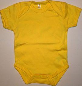 Body de bebelusi intr-o nuanta de galben puternic- 14650