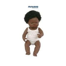 Papusa fetita africana 38 cm - OKEML31154