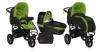 Carucior copii multifunctional 2 in 1 atlanta 3 black & green sunny