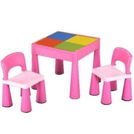 Masuta Guliver cu 2 scaune Pink 1 - BBD1146