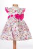 Rochita de fetite cu imprimeu floral colorat -