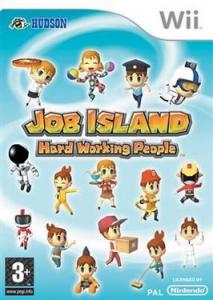 Job Island Hard Working People Nintendo Wii - VG10916