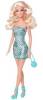 Papusa barbie in rochie - cu paiete stralucitoare,