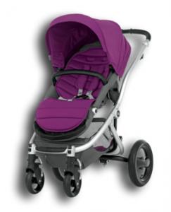 Carucior  Britax  Affinity Cool Berry - Silver Chassis - BRT037