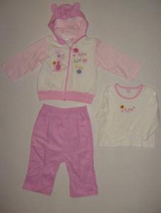 Costumas roz pentru fetite - 8169