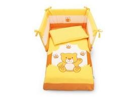 Lenjerie patut bebe Ciak Orange 3 piese  - VIP030