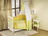 Set de pat 3 cu  erizo yellow -