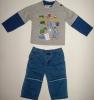Set haine copii - cu jeans MY KIDS - 12  LUNI - 7885