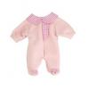 Pijama roz pentru papusi 38-42 cm - okeml31525