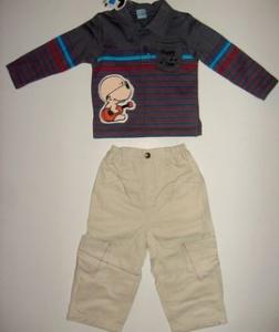 Set haine copii - primavara/toamna - baieti COOL KIDS - 1, 2, 3 ANI - 7886'