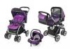Carucior multifunctional 2in1 sprint plus purple + scaun auto dumbo -