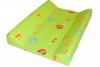 Saltea de infasat bebe cu intaritura 70x50 klups mix lady bug verde -