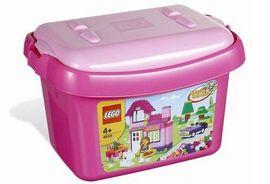 Cutie LEGO roz din seria LEGO BRICKS - JDL4625