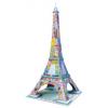 Puzzle 3D Turnul Eiffel colorat - ARTRVS3D12567