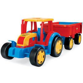 Tractor gigant cu remorca pt copii - BBDW66100