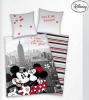 Lenjerie de pat minnie and mickey mouse love new york