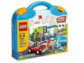 Valiza albastra LEGO Bricks - JDL10659