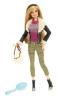 Papusa Barbie Style Doll Leather Vest - VG20621