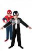 Costum de carnaval 2 in 1 - spiderman/schelet -