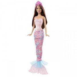 Papusa Barbie gama sirene pentru fetite - MTX9452-X9454
