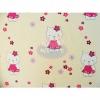 Lenjerie patut hubners kitty floricele 5 piese crem -