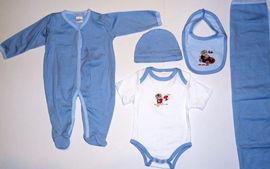Set de hainute pentru bebelusi Ursuletul pilot- 14342