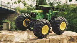 Tractor copii jd cu roti mari si telecomanda - ARTTO42921