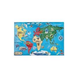 Puzzle de podea Harta lumii - OKEMD0446