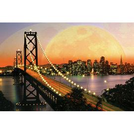 Puzzle San Francisco noaptea pentru copii - ARTRVSPA17039