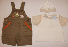 Set haine copii - 3 piese - PETITE BEARS - 0-3 / 3-6 / 6-9 LUNI - 1899