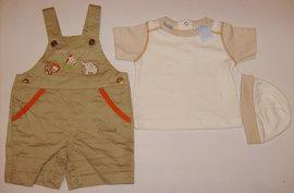 Set haine copii - 3 piese - PETITE BEARS - 0-3 / 3-6 / 6-9 LUNI - 1899'