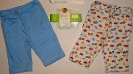 Set pantalonasi de bebelusi Masinute fulgeratoare-  14605G