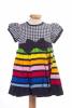 Rochite bebe cu dungi multicolore- bbn1045