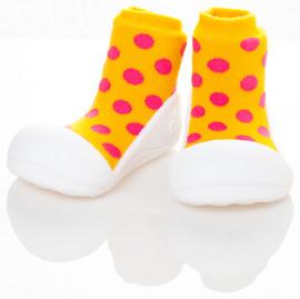 Pantofi fetite Polka Dot Yellow XL - ATPAD01-YELLOW-XL