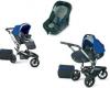 Carucior trider reverse matrix light albastru -