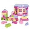 Set constructii cu 132 de elemente pentru fetite- bbdw41280