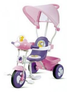 Tricicleta cu copertina Chipolino LUX pink - TRK00055PIN