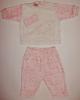 Pijama roz pentru fetite - 3628"