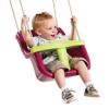 Leagan baby seat luxe - culoare: verde, franghie: pp