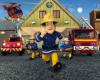 Tapet copii walltastic - sam pompierul (fireman sam)